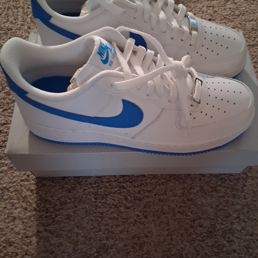 Nike Air Force 1 '07 – White / Photo Blue (FJ4146-103) - Picture 7 of 11